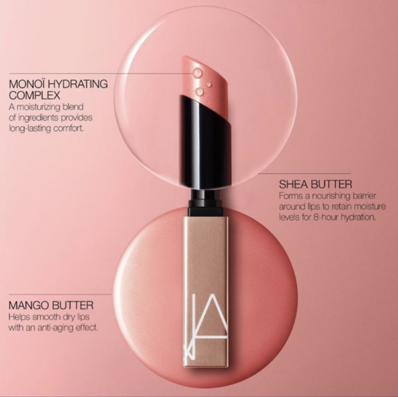 NARS AFTERGLOW SENSUAL SHINE LIPSTICK 💄 "ALL IN" - Picture 7 of 7